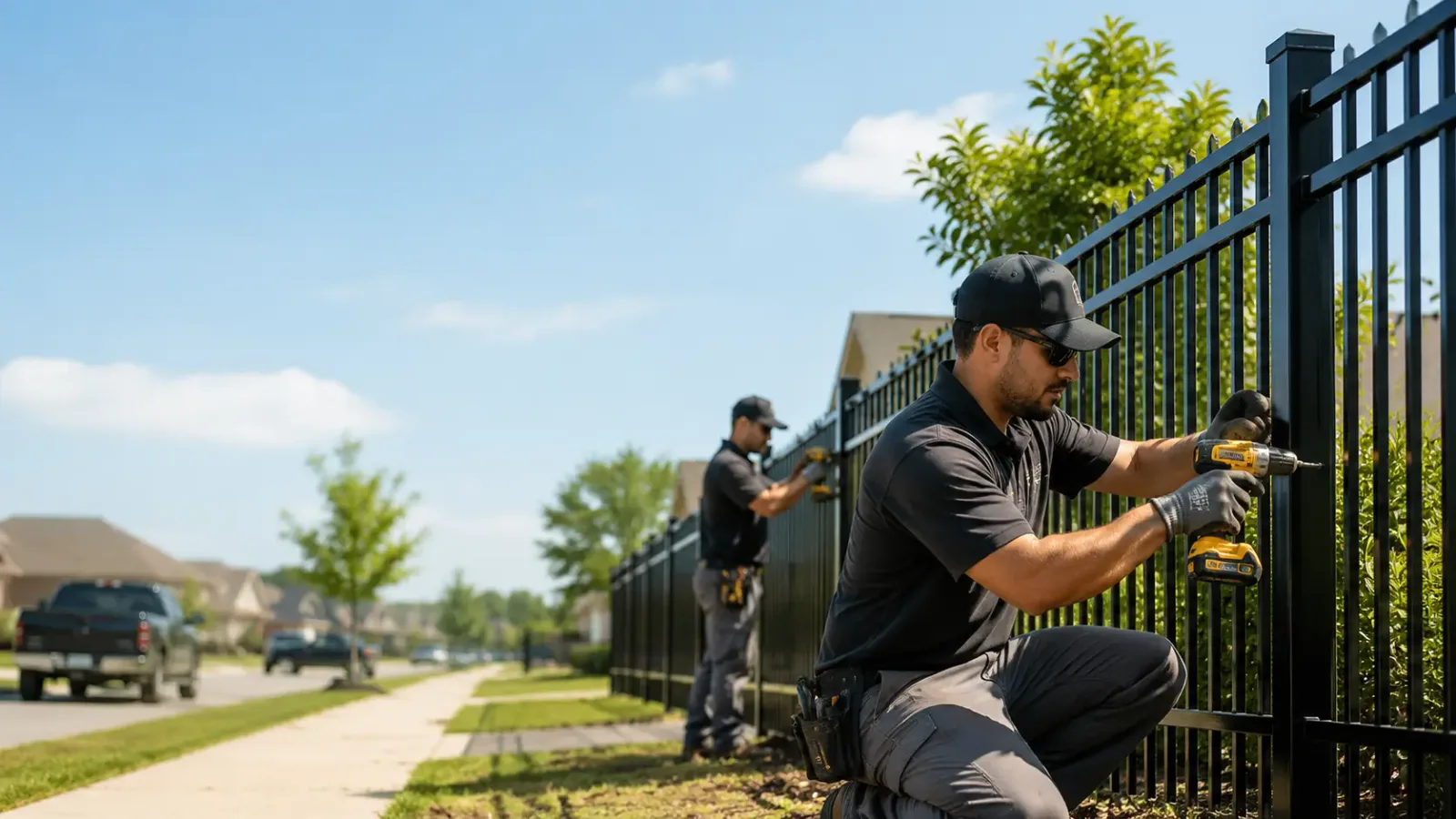 Metal Fence Installation in Irondale, OH